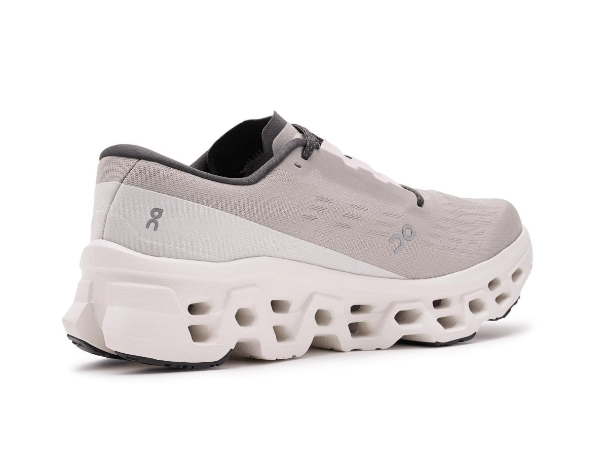 On Women's Cloudmonster 3 Sneaker, Truffle/Ivory, 6