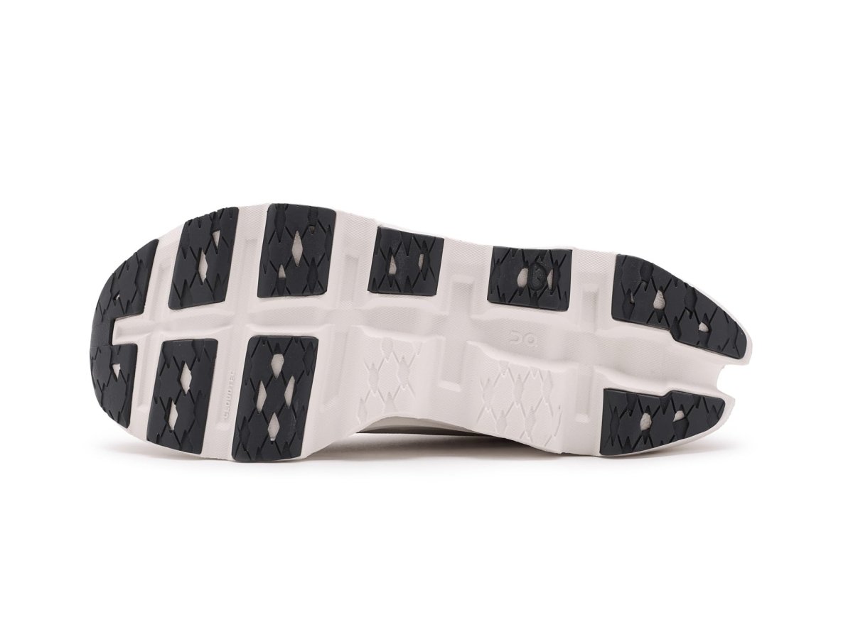 On Women's Cloudmonster 3 Sneaker, Truffle/Ivory, 6