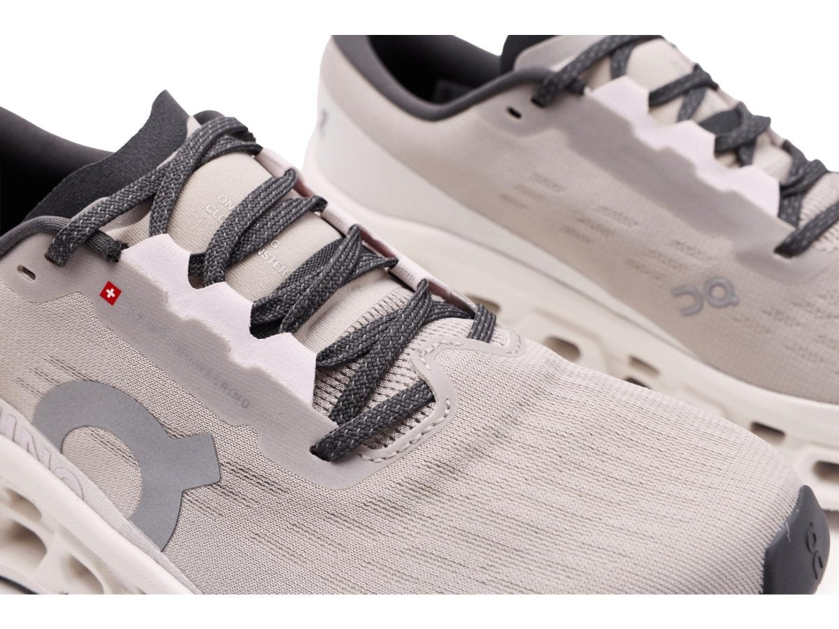 On Women's Cloudmonster 3 Sneaker, Truffle/Ivory, 6