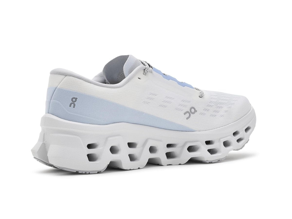 On Women's Cloudmonster 3 Sneaker, White/Frost, 6