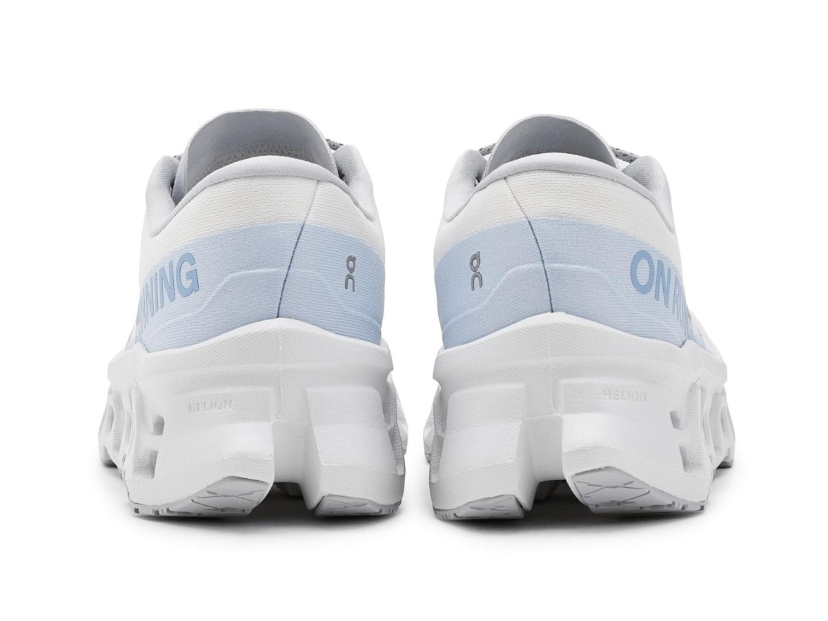 On Women's Cloudmonster 3 Sneaker, White/Frost, 6