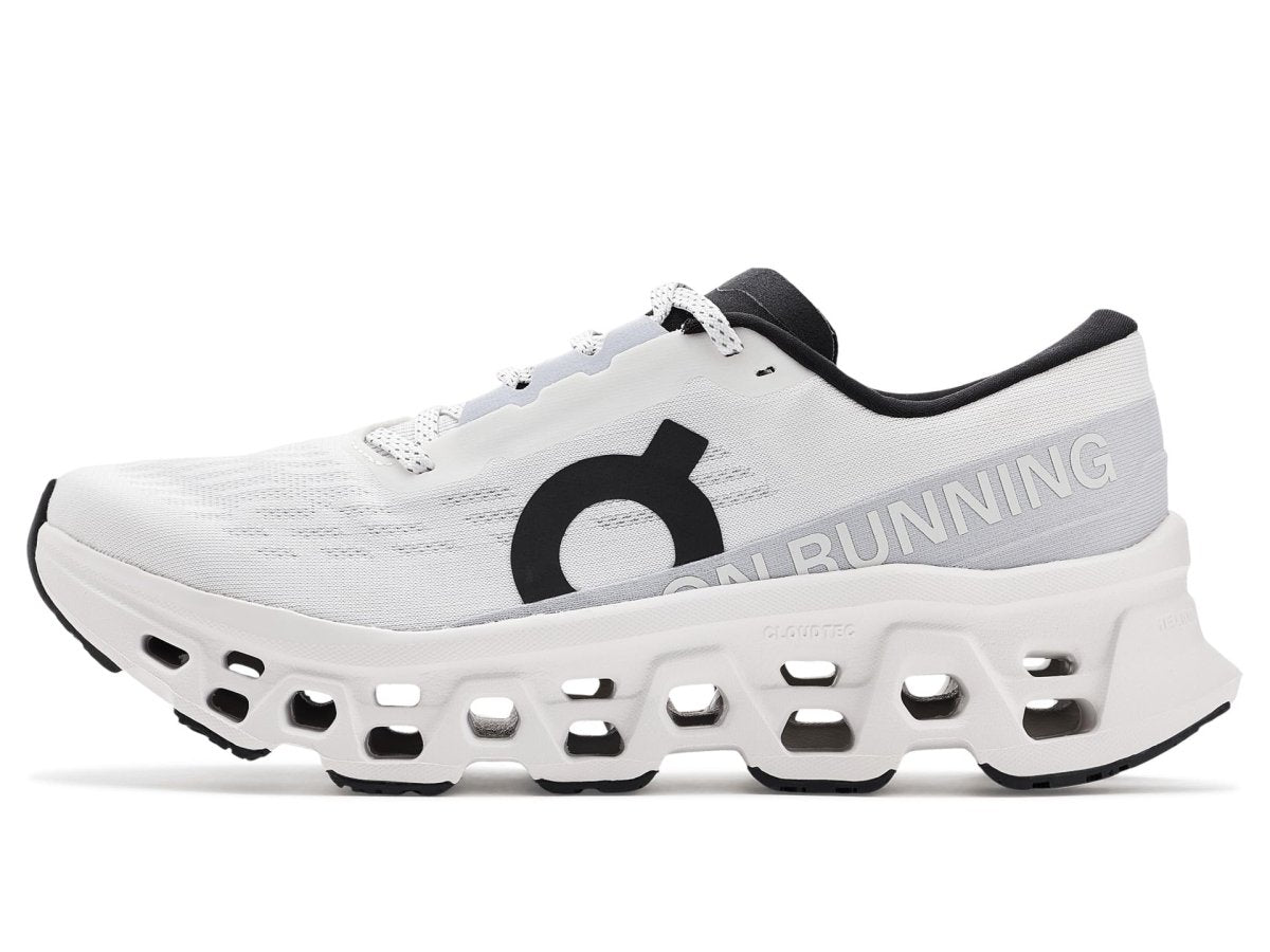 On Women's Cloudmonster 3 Sneaker, White/White, 6