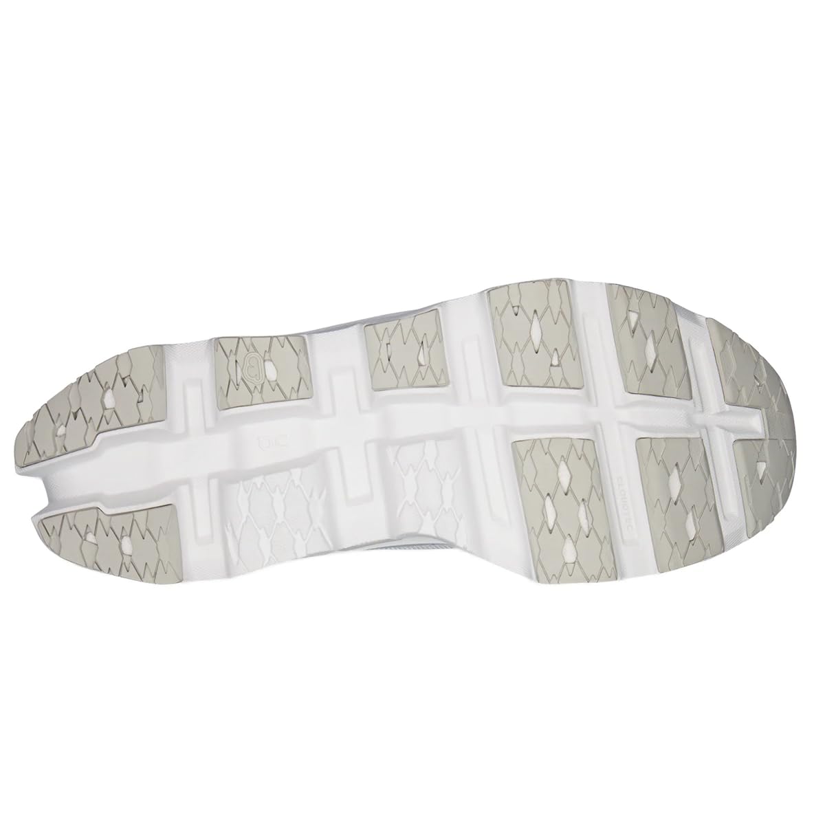 On Women's Cloudmonster 3 Sneaker, White/Wolf, 6