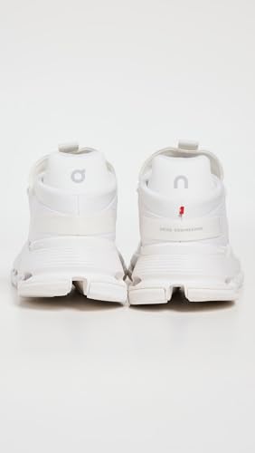 On Women's Cloudnova 2 Sneakers, All White, 9.5 Medium US