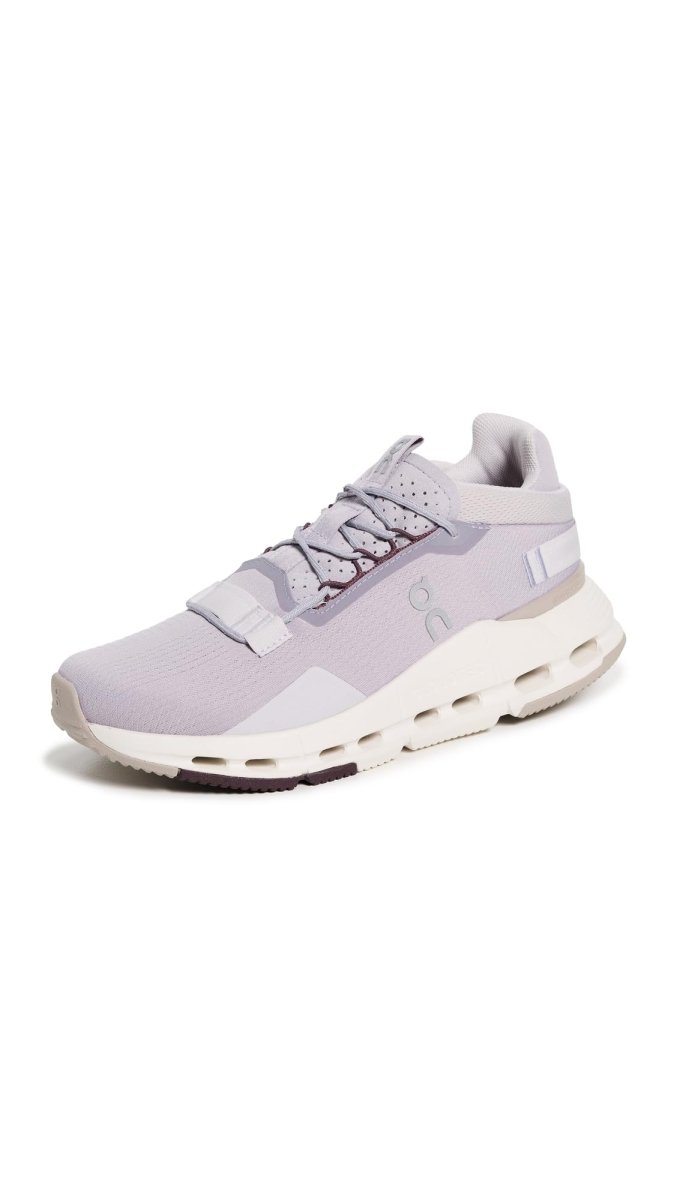 On Women's Cloudnova 2 Sneakers, Fade/Desert, 7.5 Medium US