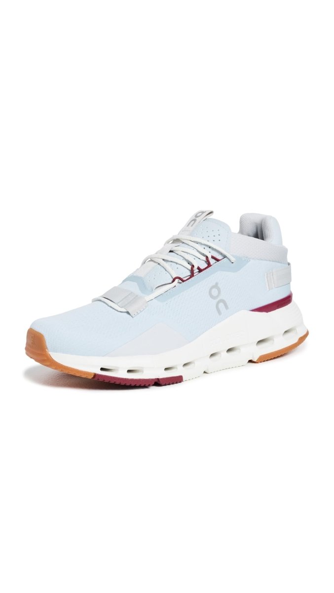 On Women's Cloudnova 2 Sneakers, Heather/Sienna, 7.5 Medium US