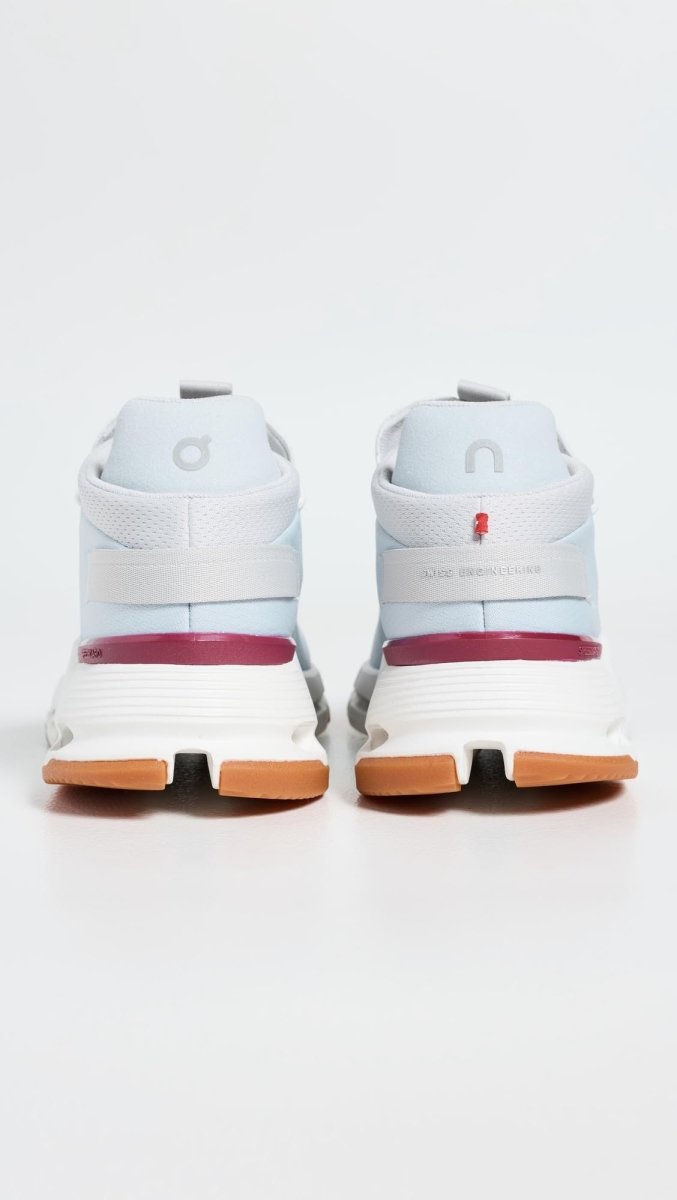 On Women's Cloudnova 2 Sneakers, Heather/Sienna, 7.5 Medium US