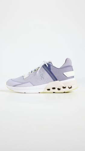 On Women's Cloudnova Flux Sneakers, Fade | Moon, Purple, 9 Medium US