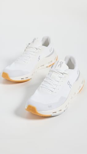 On Women's Cloudnova Form 2 Sneakers, White | Ivory, 10 Medium US