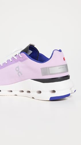 On Women's Cloudnova Form Sneakers, Aster/Magnet, Purple, 10.5 Medium US