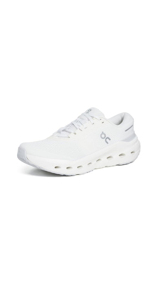 On Women's Cloudrunner 3 Sneakers, White | Ivory, 8.5 Medium US
