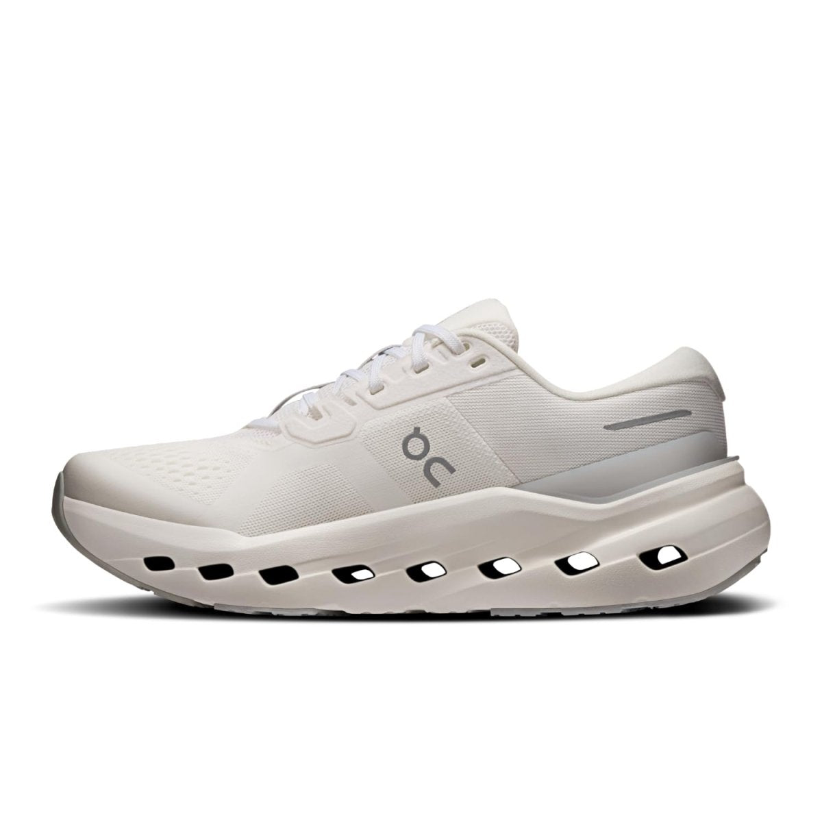 On Women's Cloudrunner 3 Sneakers, White | Ivory, 8.5 Medium US