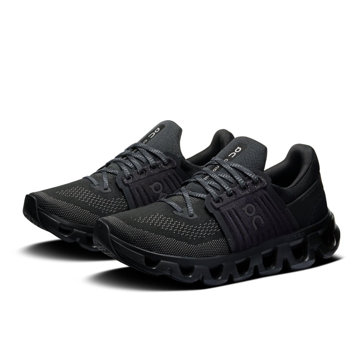 On Women's Cloudswift 4 Ad Black/Rock 9 Medium