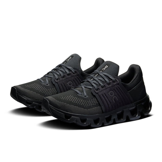 On Women's Cloudswift 4 Ad Black/Rock 9 Medium