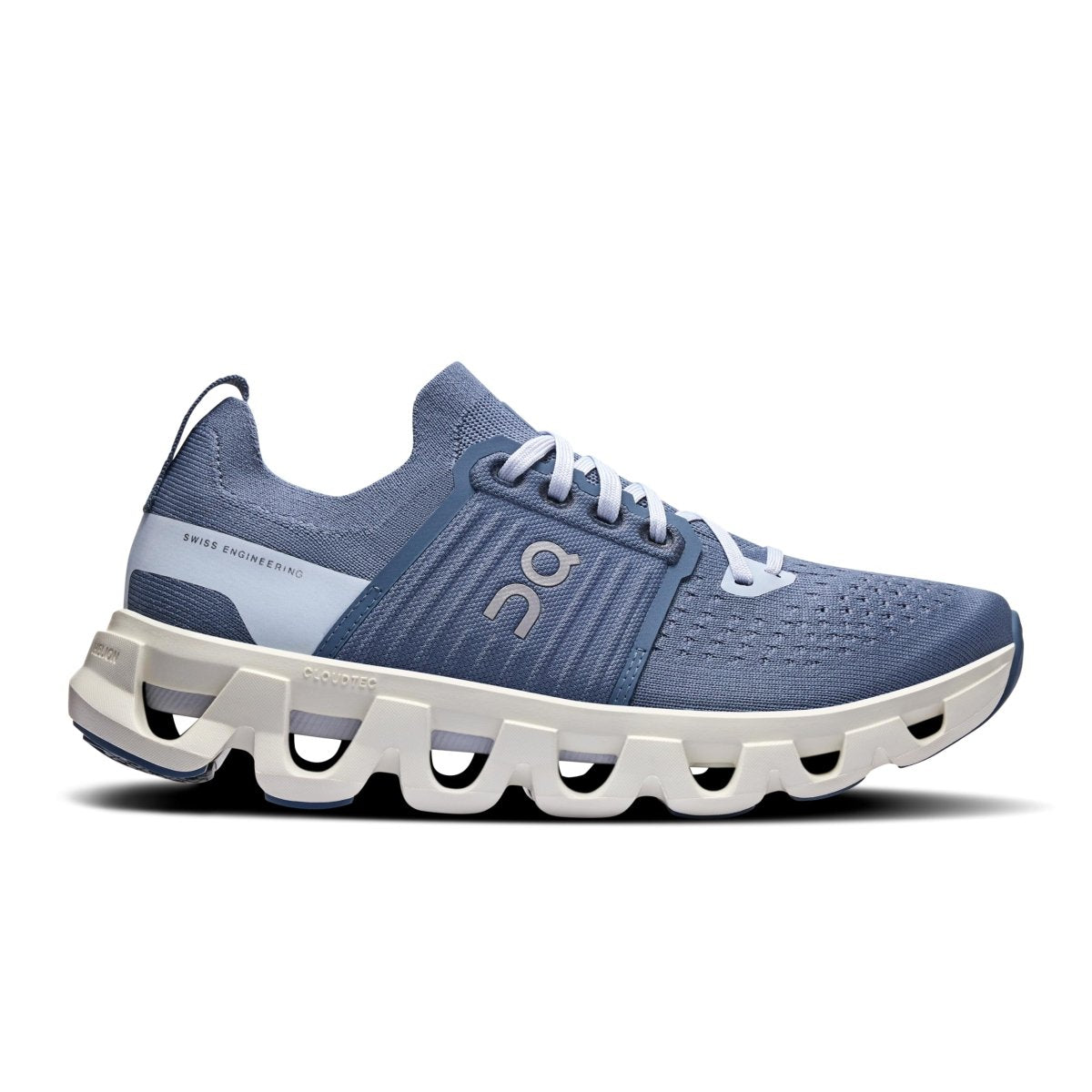 On Womens, Cloudswift 4 Metal/Heather 10 Medium