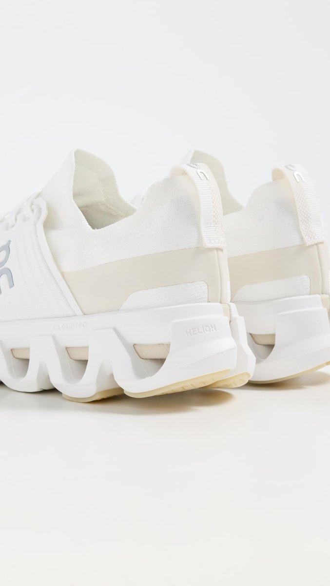 On Women's Cloudswift 4 Sneakers, White/Cream, 10 Medium US