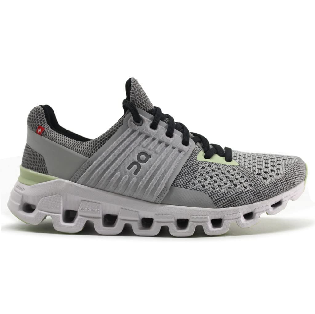 On Women's Cloudswift PR Sneakers, Alloy | Glacier, Grey, 5.5 Medium US
