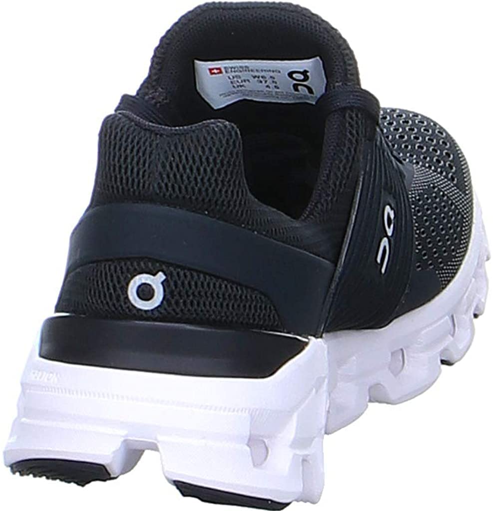 On Women's Cloudswift PR Sneakers, Black | Rock, 9.5 Medium US